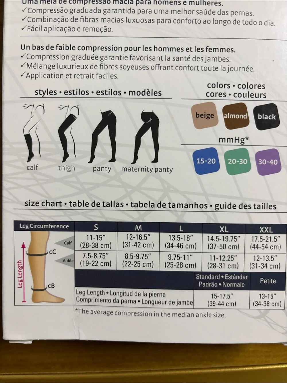 Duomed Advantage Women's Compression Knee-Highs in BLACK 20-30 mmHg NEW